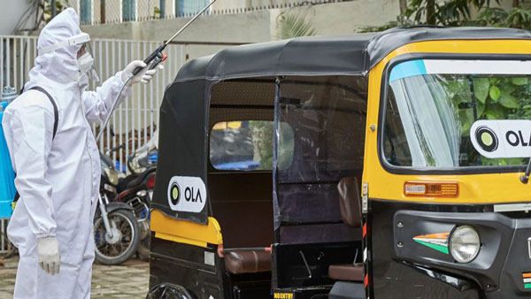 ಕರೋನಾ ವೈರಸ್ ಎಫೆಕ್ಟ್: ಆಟೋಗಳಲ್ಲಿ ಪ್ರೊಟೆಕ್ಟಿವ್ ಸ್ಕ್ರೀನ್ ಅಳವಡಿಸಿದ ಓಲಾ