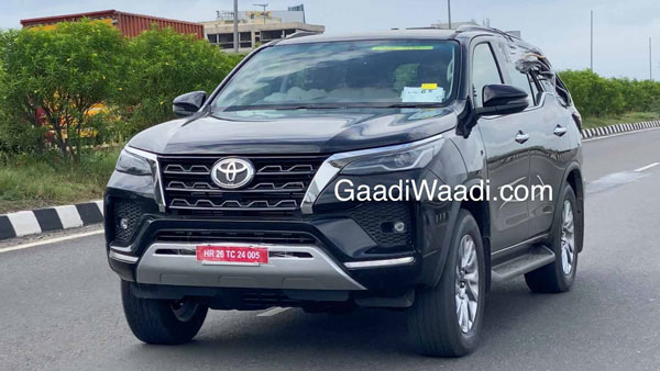 ಮೊದಲ ಬಾರಿಗೆ ಸ್ಪಾಟ್ ಟೆಸ್ಟ್ನಲ್ಲಿ ಕಾಣಿಸಿಕೊಂಡ ಟೊಯೊಟಾ ಫಾರ್ಚೂನರ್ ಫೇಸ್ಲಿಫ್ಟ್