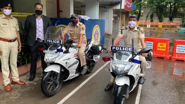 ಮುಂಬೈ ಪೊಲೀಸರಿಗೆ ಮಾಡಿಫೈಗೊಳಿಸಿದ ಬೈಕ್ ನೀಡಿದ ಸುಜುಕಿ