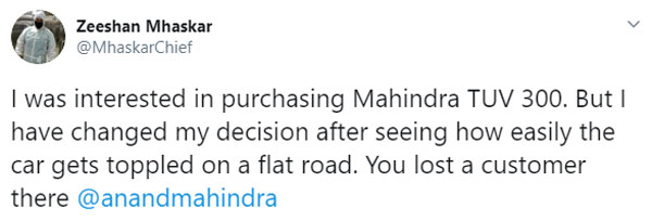 ಮಹೀಂದ್ರಾ ಕಾರಿನ ಸುರಕ್ಷತೆ ಬಗ್ಗೆ ಸಂದೇಹ ಮೂಡಿಸಿದ ವಿಕಾಸ್ ದುಬೆ ಎನ್ ಕೌಂಟರ್