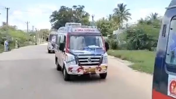 ಆಂಬ್ಯುಲೆನ್ಸ್ ಚಾಲನೆ ಮಾಡಿದ ನಟಿ ರೋಜಾ