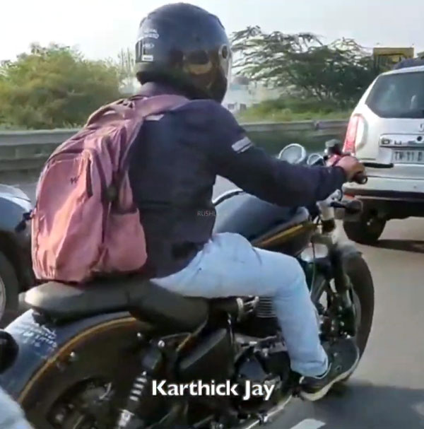 ಸ್ಪಾಟ್ ಟೆಸ್ಟ್ನಲ್ಲಿ ಕಾಣಿಸಿಕೊಂಡ ಹೊಸ ರಾಯಲ್ ಎನ್ಫೀಲ್ಡ್ 650ಸಿಸಿ ಕ್ರೂಸರ್