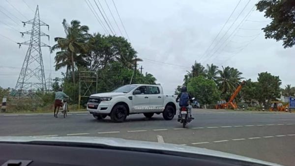 ಮೊದಲ ಬಾರಿಗೆ ಸ್ಪಾಟ್ ಟೆಸ್ಟ್ನಲ್ಲಿ ಕಾಣಿಸಿಕೊಂಡ ಫೋರ್ಡ್ ರೇಂಜರ್