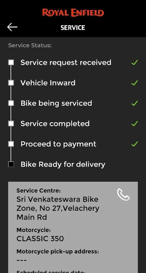 ಗ್ರಾಹಕ ಸೇವೆಗಳನ್ನು ಸರಳಗೊಳಿಸಲು ಹೊಸ ಆ್ಯಪ್ ಬಿಡುಗಡೆ ಮಾಡಿದ ರಾಯಲ್ ಎನ್ಫೀಲ್ಡ್