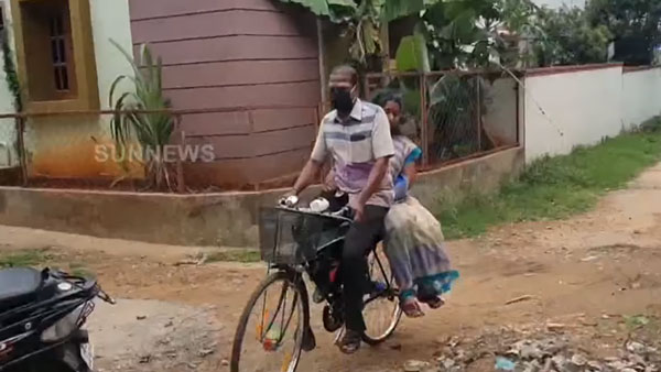 ಸೈಕಲ್ ಸವಾರಿಯನ್ನು ಸುಲಭವಾಗಿಸಿಕೊಂಡ ಫ್ಯಾಕ್ಟರಿ ಕಾರ್ಮಿಕ