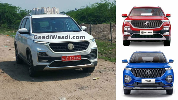 ಸ್ಪಾಟ್ ಟೆಸ್ಟ್ನಲ್ಲಿ ಕಾಣಿಸಿಕೊಂಡ ಎಂಜಿ ಹೆಕ್ಟರ್ ಫೇಸ್ಲಿಫ್ಟ್