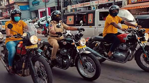ಮೂರು ರಾಯಲ್ ಎನ್ಫೀಲ್ಡ್ ಬೈಕುಗಳ ಒಡತಿ ಈ ಮಹಿಳಾ ಪೊಲೀಸ್ ಅಧಿಕಾರಿ