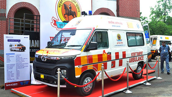 51 ವಿಂಗರ್ ಆಂಬುಲೆನ್ಸ್ಗಳನ್ನು ವಿತರಿಸಿದ ಟಾಟಾ ಮೋಟಾರ್ಸ್
