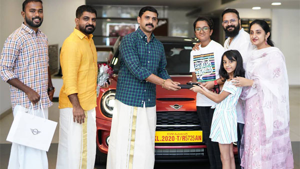 ಮಿನಿ ಕ್ಲಬ್ಮ್ಯಾನ್ ಸ್ಪೆಷಲ್ ಎಡಿಷನ್ ಕಾರು ಖರೀದಿಸಿದ ಮಲಯಾಳಂ ಚಿತ್ರರಂಗದ ಖ್ಯಾತ ನಟ