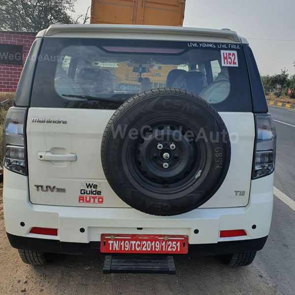 ಮತ್ತೊಮ್ಮೆ ಸ್ಪಾಟ್ ಟೆಸ್ಟ್ನಲ್ಲಿ ಕಾಣಿಸಿಕೊಂಡ ಹೊಸ ಮಹೀಂದ್ರಾ ಟಿಯುವಿ300 ಎಸ್ಯುವಿ
