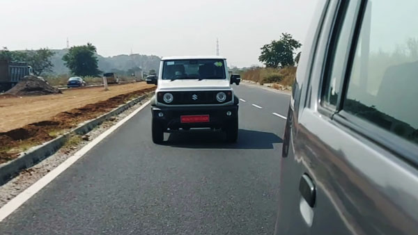 ಮೊದಲ ಬಾರಿಗೆ ಸ್ಪಾಟ್ ಟೆಸ್ಟ್ನಲ್ಲಿ ಕಾಣಿಸಿಕೊಂಡ ಮಾರುತಿ ಸುಜುಕಿ ಜಿಮ್ನಿ
