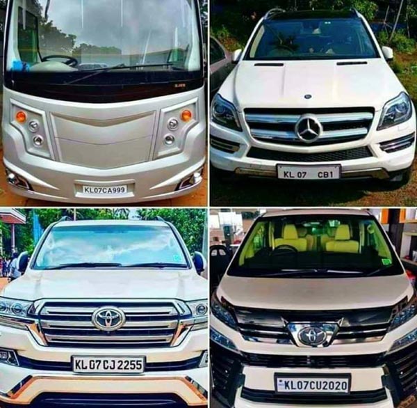 ಟೊಯೊಟೊ ವೆಲ್ಫೈರ್ ಕಾರಿಗಾಗಿ ಫ್ಯಾನ್ಸಿ ನಂಬರ್ ಪಡೆದುಕೊಂಡ ನಟ ಮೋಹನ್ಲಾಲ್
