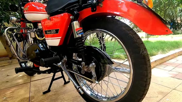 ಹೊಸ ಬೈಕಿನಂತೆ ಮಾಡಿಫೈಗೊಂಡ ಅಪರೂಪದ ಸೂರಜ್ 325 ಡೀಸೆಲ್ ಬೈಕ್