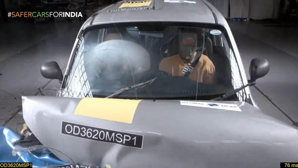 ಕ್ರ್ಯಾಶ್ ಟೆಸ್ಟ್ನಲ್ಲಿ ಶೋನ್ಯ ಸ್ಟಾರ್ ರೇಟಿಂಗ್ ಪಡೆದ ಜನಪ್ರಿಯ ಮಾರುತಿ ಎಸ್-ಪ್ರೆಸ್ಸೊ ಕಾರು