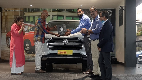 ಗ್ಲೊಸ್ಟರ್ ಎಸ್ಯುವಿ ಕಾರಿನ ವಿತರಣೆಯನ್ನು ಆರಂಭಿಸಿದ ಎಂಜಿ ಮೋಟಾರ್