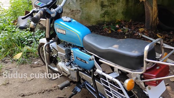 ಹಲವು ವಾಹನಗಳ ಬಿಡಿಭಾಗಗಳಿಂದ ತಯಾರಾಯ್ತು ಮಿನಿ ಆರ್ಎಕ್ಸ್ 100