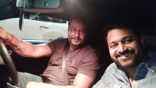 ಡ್ರೀಮ್ ಕಾರಿನಲ್ಲಿ ಡಿ ಬಾಸ್ ಜೊತೆ ನಟ ರಿಷಬ್ ಶೆಟ್ಟಿ ಜಾಲಿ ಡ್ರೈವ್