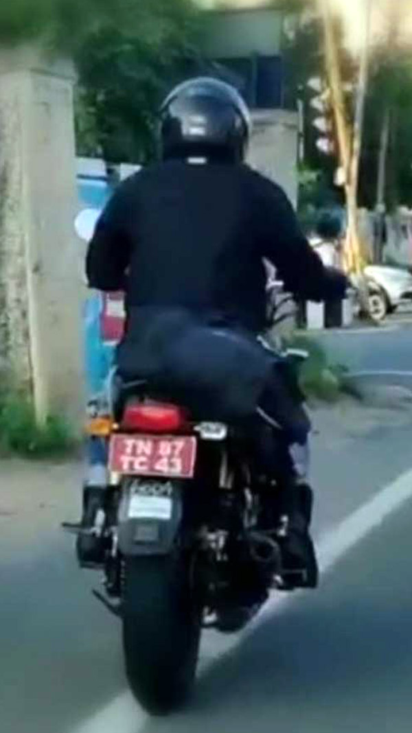 ಮೊದಲ ಬಾರಿಗೆ ಸ್ಪಾಟ್ ಟೆಸ್ಟ್ನಲ್ಲಿ ಕಾಣಿಸಿಕೊಂಡ ರಾಯಲ್ ಎನ್ಫೀಲ್ಡ್ ಇಂಟರ್ಸೆಪ್ಟರ್ 350 ಬೈಕ್
