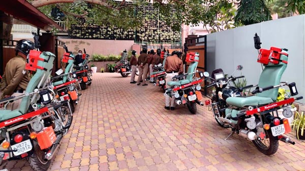 ಸಕಾಲಕ್ಕೆ ಯೋಧರನ್ನು ಆಸ್ಪತ್ರೆಗೆ ಸಾಗಿಸಲು ನೆರವಾಗಲಿದೆ ಈ ಬೈಕ್ ಆಂಬ್ಯುಲೆನ್ಸ್