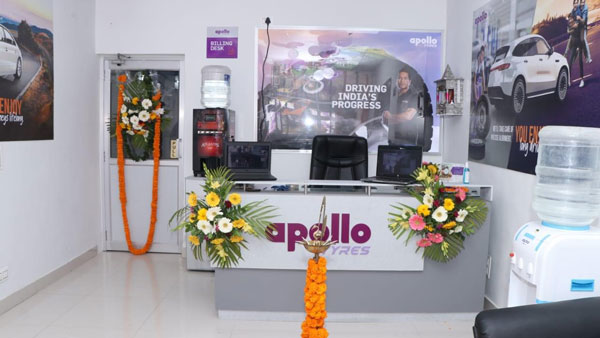 ಪ್ರತ್ಯೇಕ ಸರ್ವಿಸ್ ಸೆಂಟರ್ ತೆರೆದ ಅಪೊಲೊ ಟೈರ್ಸ್