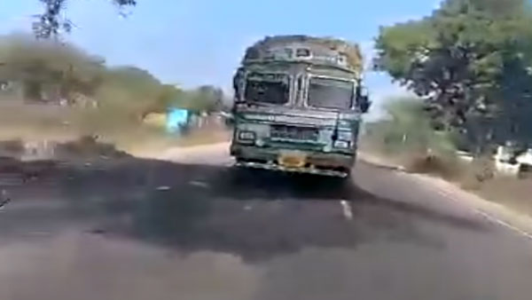 ದಿಢೀರನೆ ಕೈಕೊಟ್ಟ ಬ್ರೇಕ್, 3 ಕಿ.ಮೀ ರಿವರ್ಸ್ ಗೇರಿನಲ್ಲಿ ಸಾಗಿದ ಟ್ರಕ್ ಚಾಲಕ