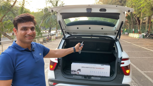 ಆಟೋಮ್ಯಾಟಿಕ್ ಟೇಲ್ಗೇಟ್ ಹೊಂದಿರುವ ಭಾರತದ ಮೊದಲ ಕ್ರೆಟಾ ಎಸ್ಯುವಿಯಿದು