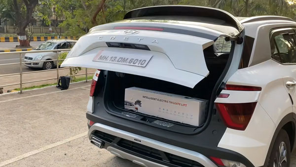 ಆಟೋಮ್ಯಾಟಿಕ್ ಟೇಲ್ಗೇಟ್ ಹೊಂದಿರುವ ಭಾರತದ ಮೊದಲ ಕ್ರೆಟಾ ಎಸ್ಯುವಿಯಿದು