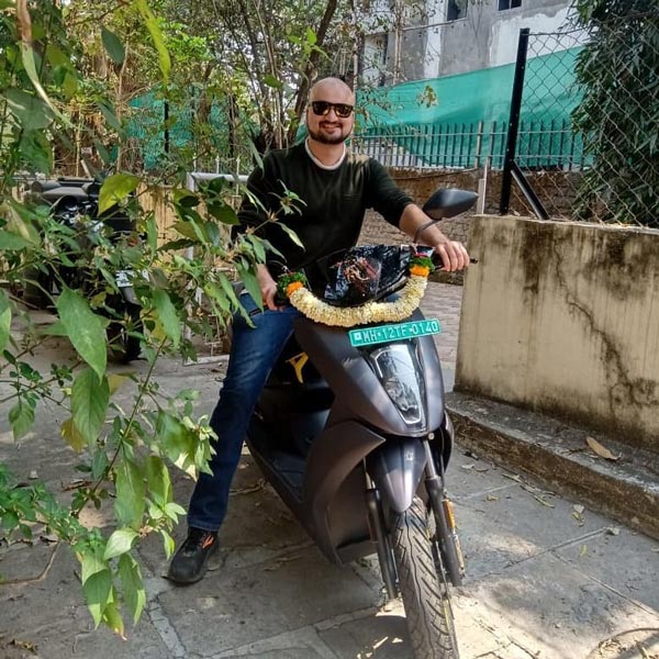 ಪುಣೆಯಲ್ಲಿ ಹೊಸ ಎಲೆಕ್ಟ್ರಿಕ್ ಸ್ಕೂಟರ್ ಮಾರಾಟಕ್ಕೆ ಅಧಿಕೃತವಾಗಿ ಚಾಲನೆ ನೀಡಿದ ಎಥರ್