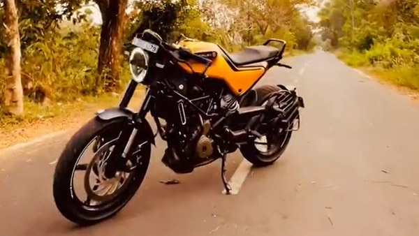 ಮಾಡಿಫೈಗೊಂಡು ಮಿಂಚಿದ ಹಸ್ಕ್ವರ್ನಾ ವಿಟ್ಪಿಲೆನ್ 250 ಬೈಕ್