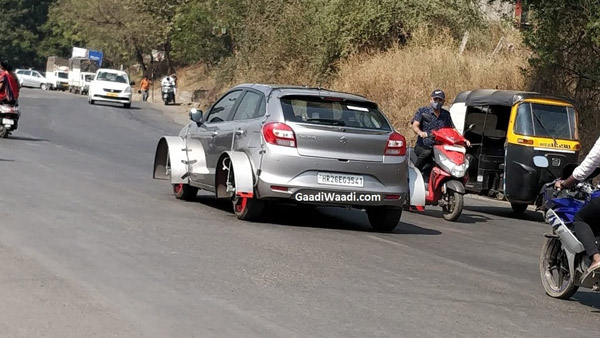 ಮತ್ತೊಮ್ಮೆ ಸ್ಪಾಟ್ ಟೆಸ್ಟ್ನಲ್ಲಿ ಕಾಣಿಸಿಕೊಂಡ ಮಾರುತಿ ಸುಜುಕಿ ಬಲೆನೊ ಹೈಬ್ರಿಡ್ ಆವೃತ್ತಿ