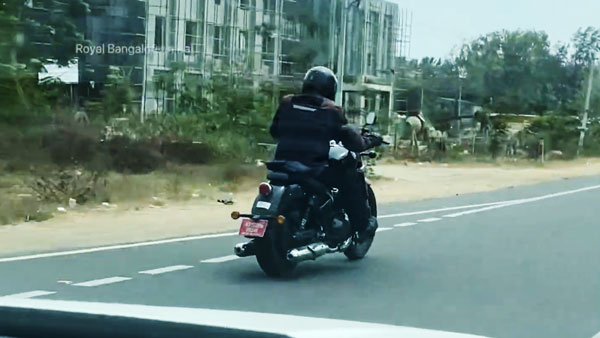 ಸ್ಪಾಟ್ ಟೆಸ್ಟ್'ನಲ್ಲಿ ಕಂಡು ಬಂದ ರಾಯಲ್ ಎನ್ಫೀಲ್ಡ್ 650 ಕ್ರೂಸರ್ ಬೈಕ್
