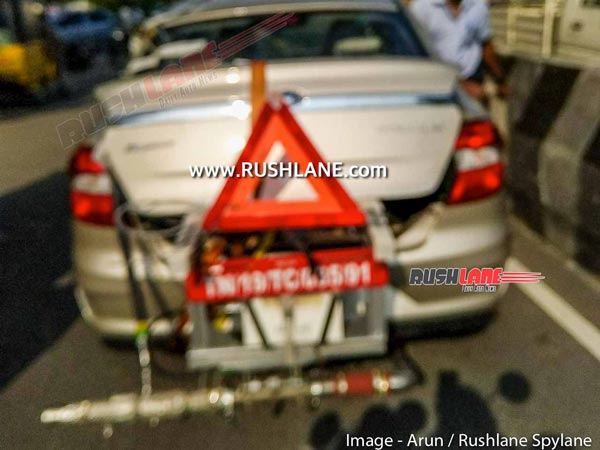ಬಿಎಸ್ 6 ಸಿಎನ್ಜಿ ಎಂಜಿನ್'ನೊಂದಿಗೆ ಸ್ಪಾಟ್ ಟೆಸ್ಟ್'ನಲ್ಲಿ ಕಂಡು ಬಂದ ಫೋರ್ಡ್ ಆಸ್ಪೈರ್