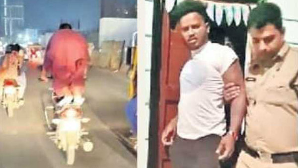 ಸಾರ್ವಜನಿಕ ರಸ್ತೆಯಲ್ಲಿ ಸ್ಟಂಟ್ ಮಾಡಿ ಸಿಕ್ಕಿ ಬಿದ್ದ ಬೈಕ್ ಸವಾರ
