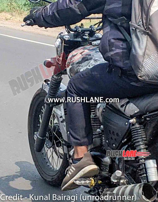 ಸ್ಪಾಟ್ ಟೆಸ್ಟ್ನಲ್ಲಿ ಕಾಣಿಸಿಕೊಂಡ ಹೊಸ ಜಾವಾ ಬೈಕ್