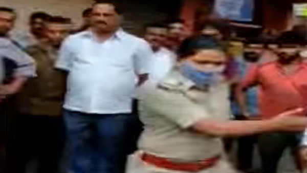 ವಾಗ್ವಾದ ನಡೆಸಿದ ಯುವತಿಗೆ ಕಪಾಳ ಮೋಕ್ಷ ಮಾಡಿದ ಮಹಿಳಾ ಪಿಎಸ್ಐ
