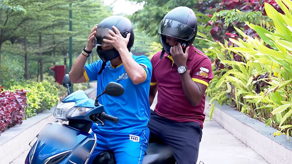 ರಸ್ತೆ ಸುರಕ್ಷತೆ ವೀಡಿಯೊದಲ್ಲಿ ಕಾಣಿಸಿಕೊಂಡ ಕ್ರಿಕೆಟ್ ದಿಗ್ಗಜರು