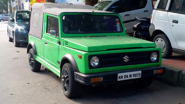 ಜಿಪ್ಸಿ ಕಾರಿನಂತೆ ಮಾಡಿಫೈಗೊಂಡ ಮಾರುತಿ 800