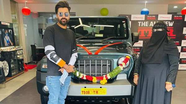 ಹೊಸ ಮಹೀಂದ್ರಾ ಥಾರ್ ಎಸ್ಯುವಿ ವಿತರಣೆ ಪಡೆದ ಮತ್ತೊಬ್ಬ ವೇಗದ ಬೌಲರ್