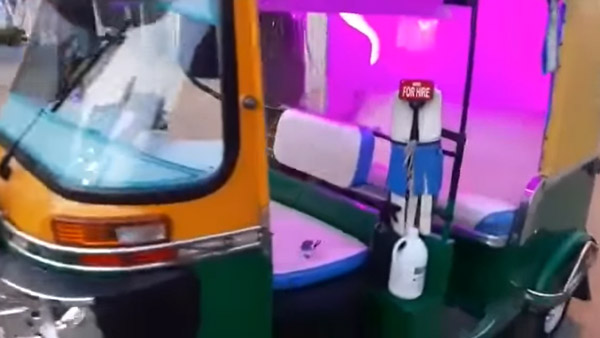 ಕರೋನಾ ಸೋಂಕಿತರಿಗಾಗಿ ಮೊಬೈಲ್ ಆಂಬ್ಯುಲೆನ್ಸ್ ಆಗಿ ಬದಲಾದ ಆಟೋ ರಿಕ್ಷಾ