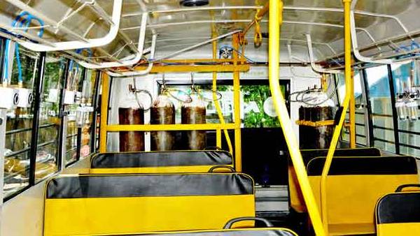 ಸರ್ಕಾರಿ ಆಸ್ಪತ್ರೆ ಅವಲಂಬಿಸಿರುವವರಿಗೆ ವರದಾನವಾಗಲಿವೆ ಆಕ್ಸಿಜನ್ ಸಿಲಿಂಡರ್ ಹೊಂದಿರುವ ಈ ಬಸ್ಸುಗಳು