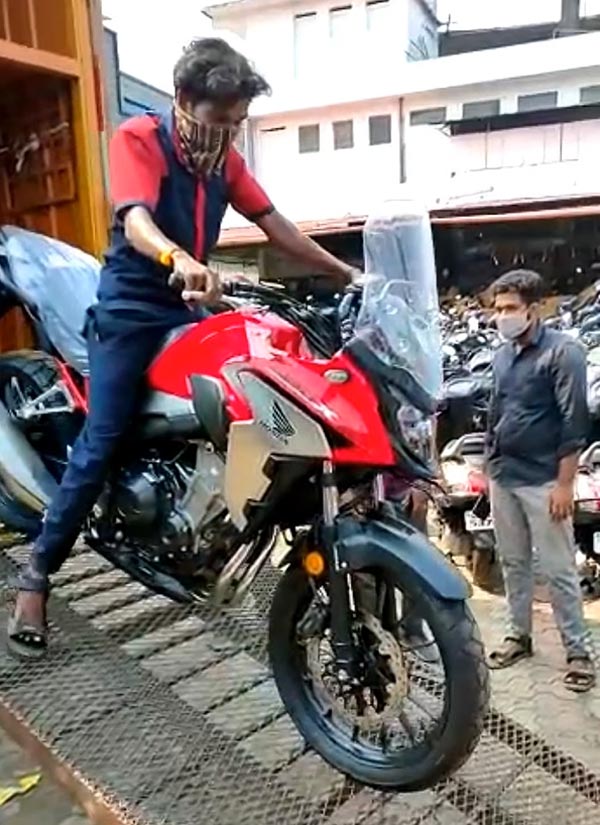 ಗ್ರಾಹಕರ ಕೈಸೇರಲು ಸಿದ್ದವಾದ ಹೋಂಡಾ ಹೊಸ ಸಿಬಿ500ಎಕ್ಸ್ ಅಡ್ವೆಂಚರ್ ಬೈಕ್