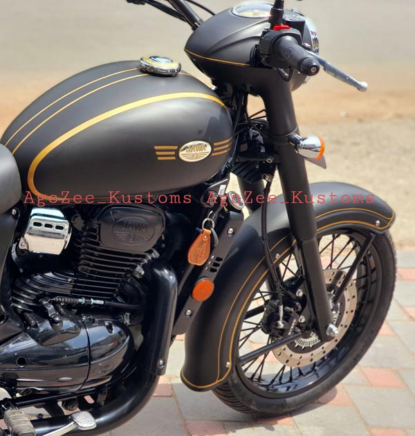 ಪೆರಾಕ್ ಬೈಕ್ ಮಾದರಿಯಲ್ಲೇ ಕಸ್ಟಮ್ ಬಣ್ಣದ ಆಯ್ಕೆ ಪಡೆದುಕೊಂಡ ಜಾವಾ