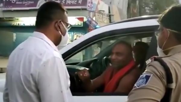ಫೇಸ್ಮಾಸ್ಕ್ ಧರಿಸಿದರೇ ಉಸಿರುಗಟ್ಟುವುದಂತೆ ಈ ಸ್ವಾಮೀಜಿಗಳಿಗೆ