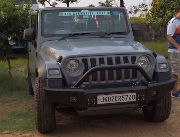 ಥಾರ್ ಕಾರಿಗೆ ಹೊಸ ಸ್ಪೋರ್ಟಿ ಲುಕ್ ನೀಡಿದ ನಾರ್ಡೊ ಗ್ರೇ ಕಲರ್