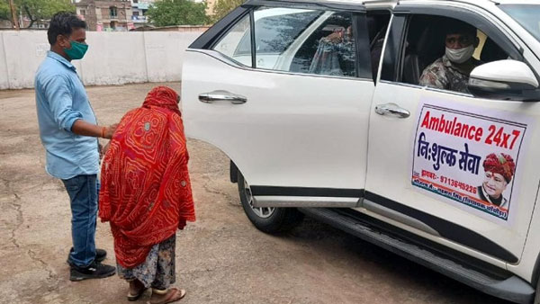 ಆಂಬ್ಯುಲೆನ್ಸ್ಗಳ ಕೊರತೆ ಹಿನ್ನೆಲೆಯಲ್ಲಿ ತನ್ನ ಐಷಾರಾಮಿ ಕಾರನ್ನು ನೀಡಿದ ಕಾಂಗ್ರೆಸ್ ಶಾಸಕ