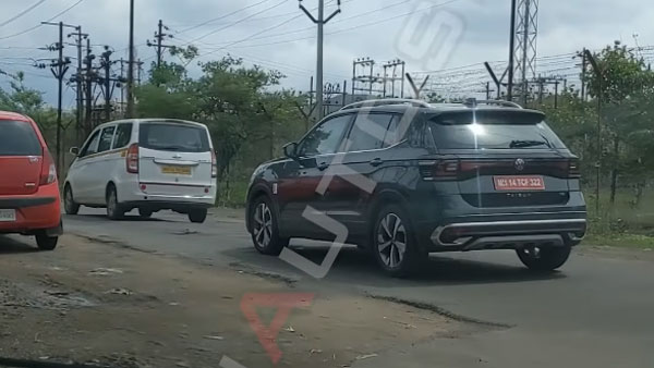 ಫೋಕ್ಸ್ವ್ಯಾಗನ್ ಟೈಗನ್ ಜೊತೆ ರೋಡ್ ಟೆಸ್ಟಿಂಗ್ ನಡೆಸಿದ ಕುಶಾಕ್