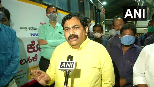 ಮೊಬೈಲ್ ಲಸಿಕಾ ಕೇಂದ್ರಗಳಾಗಿ ಬದಲಾದ ಎನ್ಇಕೆಆರ್ಟಿಸಿ ಬಸ್ಸುಗಳು