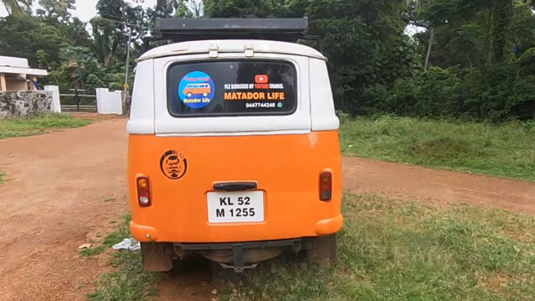 ಫೋಕ್ಸ್ವ್ಯಾಗನ್ ಬಸ್ ರೀತಿಯಲ್ಲಿ ಮಾಡಿಫೈಗೊಂಡ ಮೆಟಡಾರ್ ವ್ಯಾನ್