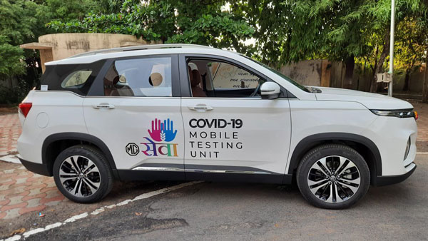 ಮೊಬೈಲ್ ಟೆಸ್ಟಿಂಗ್ ಕೇಂದ್ರವಾಗಿ ಬದಲಾದ ಎಂಜಿ ಹೆಕ್ಟರ್ ಪ್ಲಸ್ ಎಸ್ಯುವಿ
