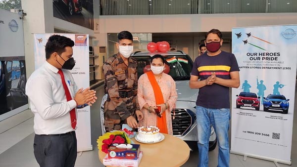 ಸಿಎಸ್ಡಿ ಕ್ಯಾಂಟಿನ್ ಮೂಲಕ ಕಾರು ವಿತರಣೆ ಆರಂಭಿಸಿದ ನಿಸ್ಸಾನ್